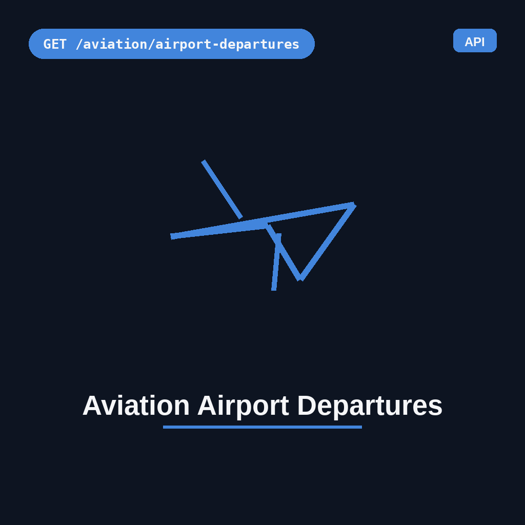 Aviation Airport Departures