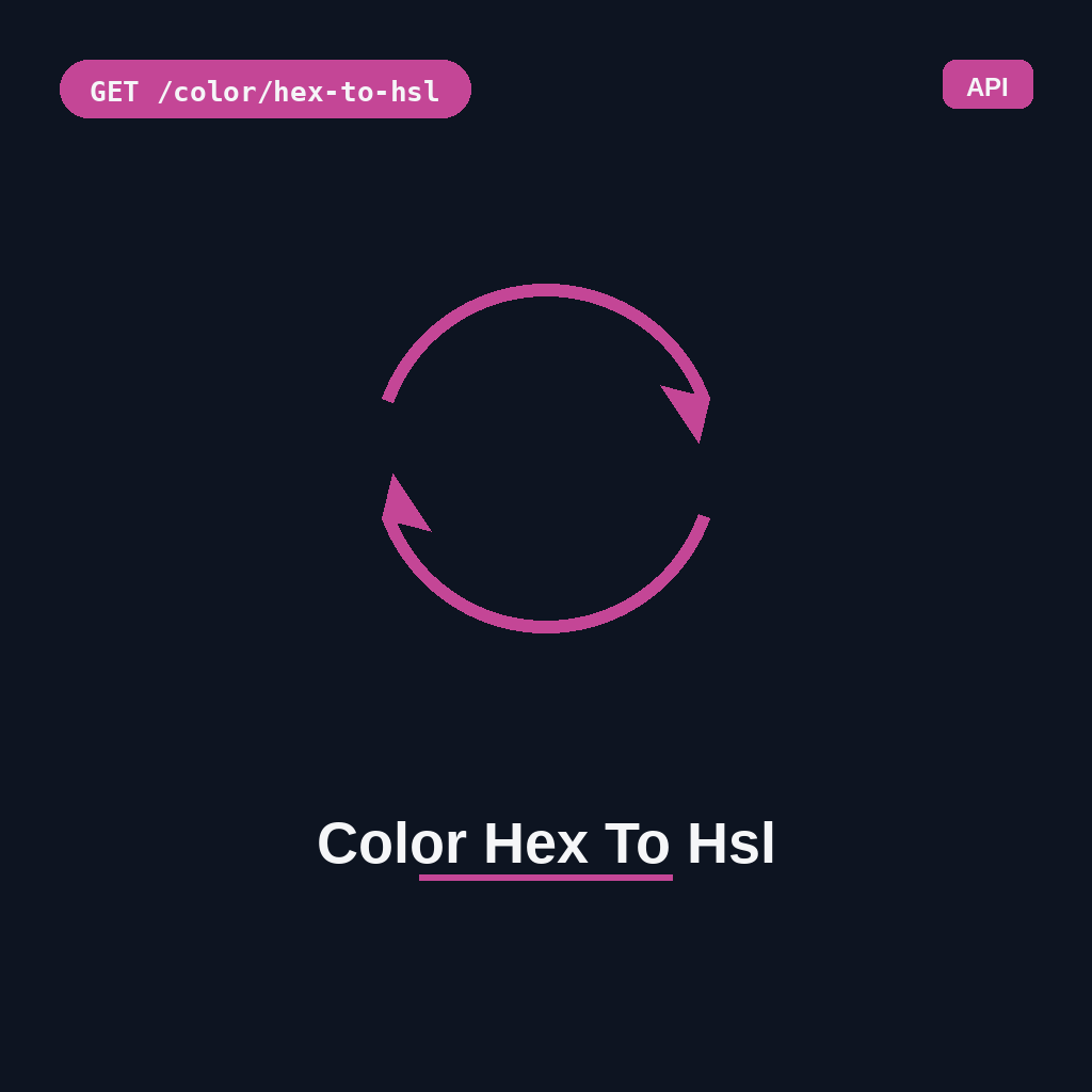 Color Hex To Hsl
