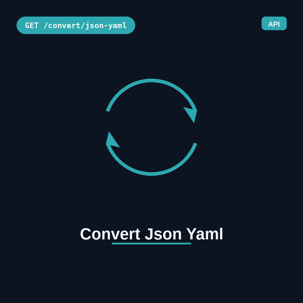 Convert Json Yaml