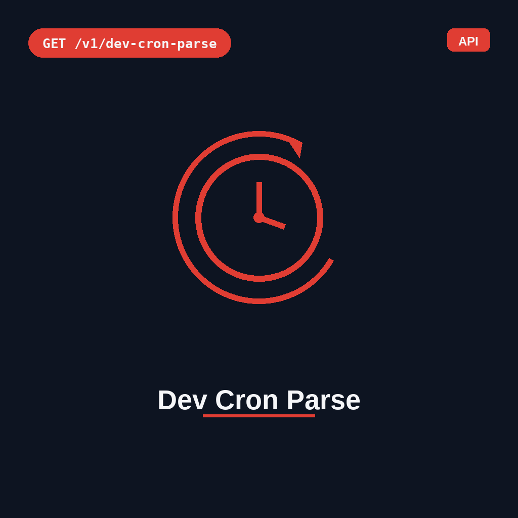 Dev Cron Parse