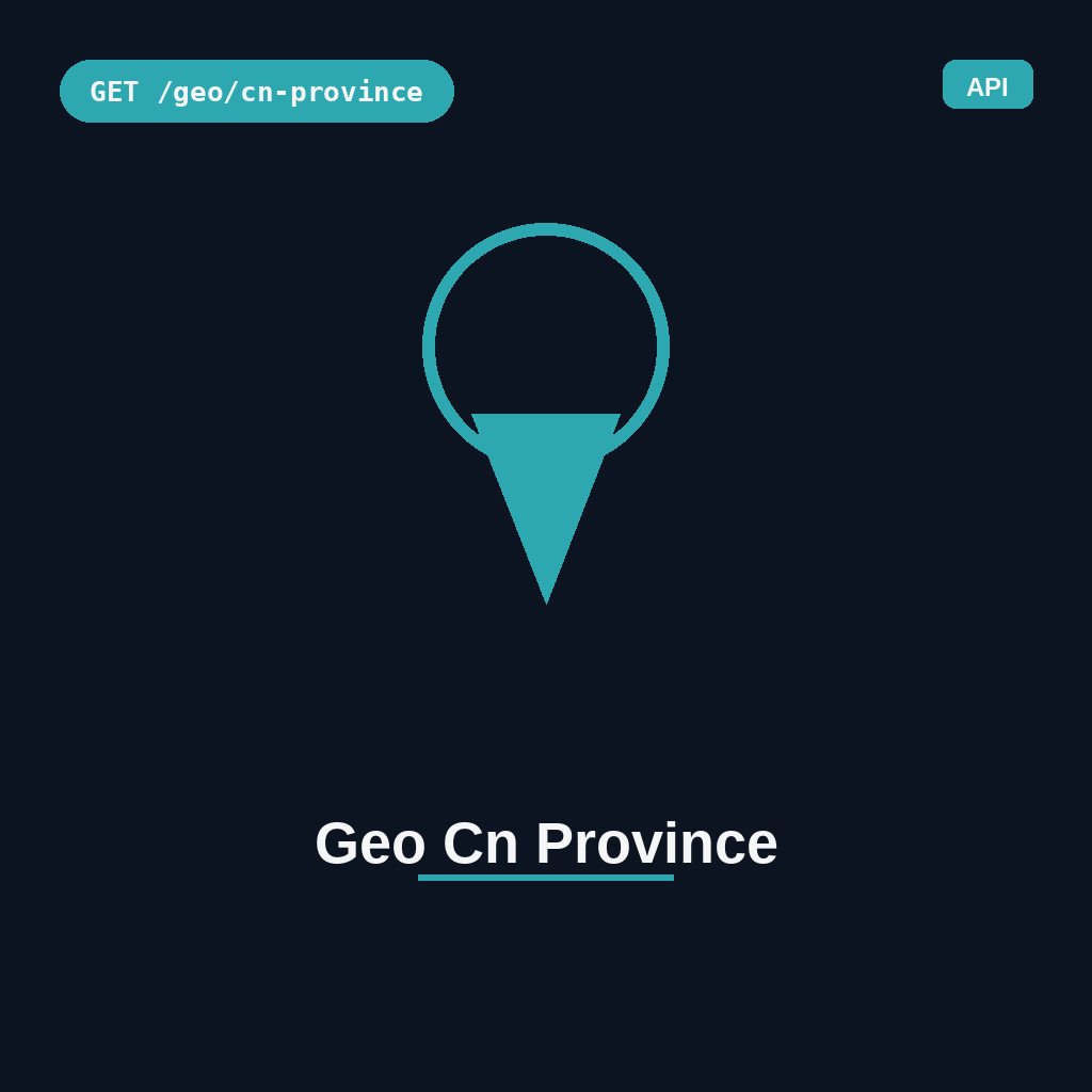 Geo Cn Province