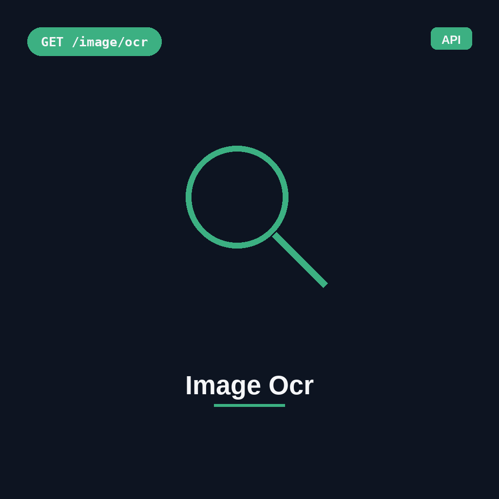 Image Ocr