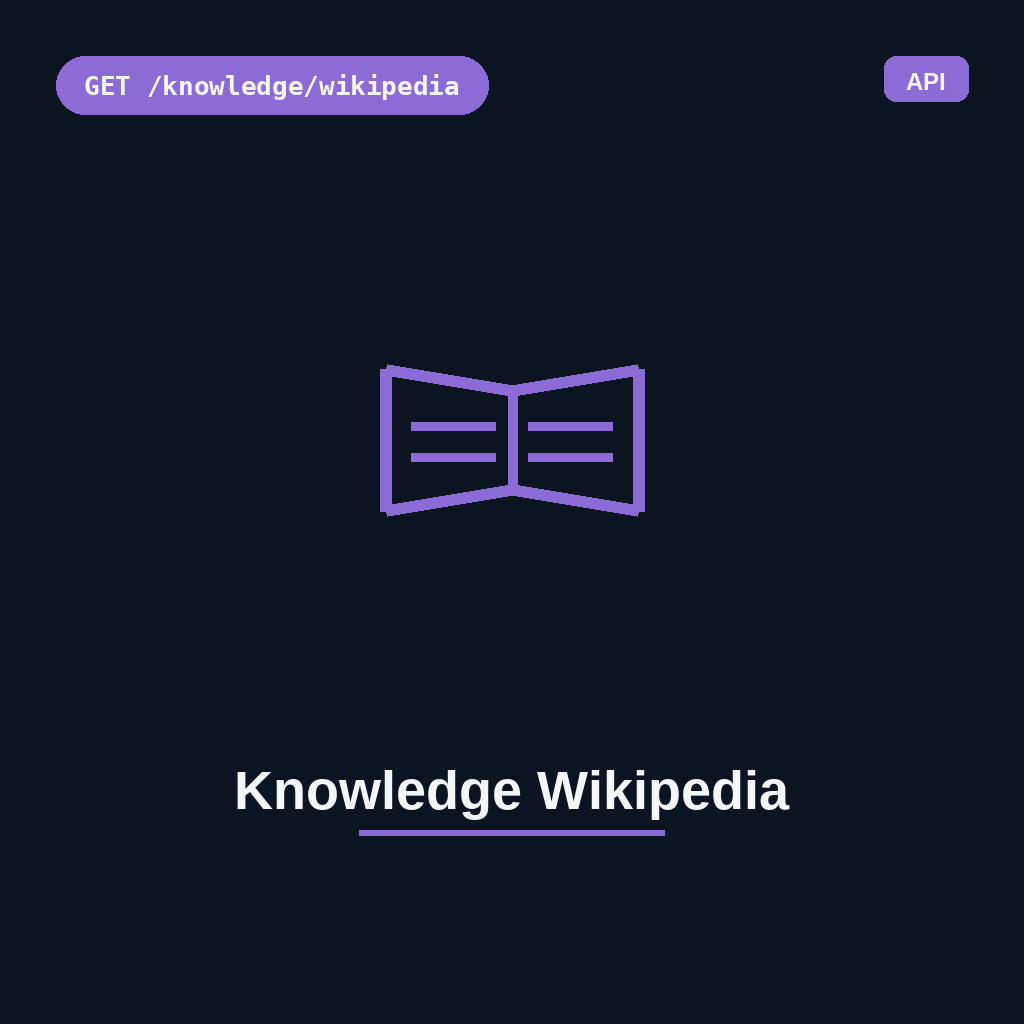 Knowledge Wikipedia
