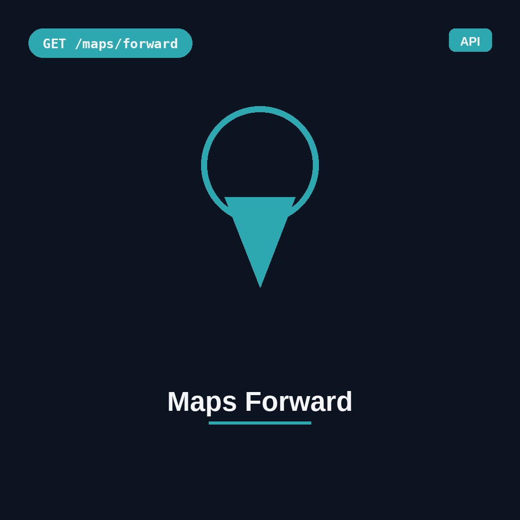 Maps Forward