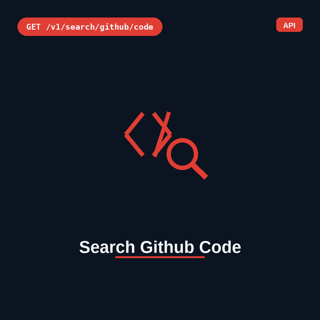 Search Github Code
