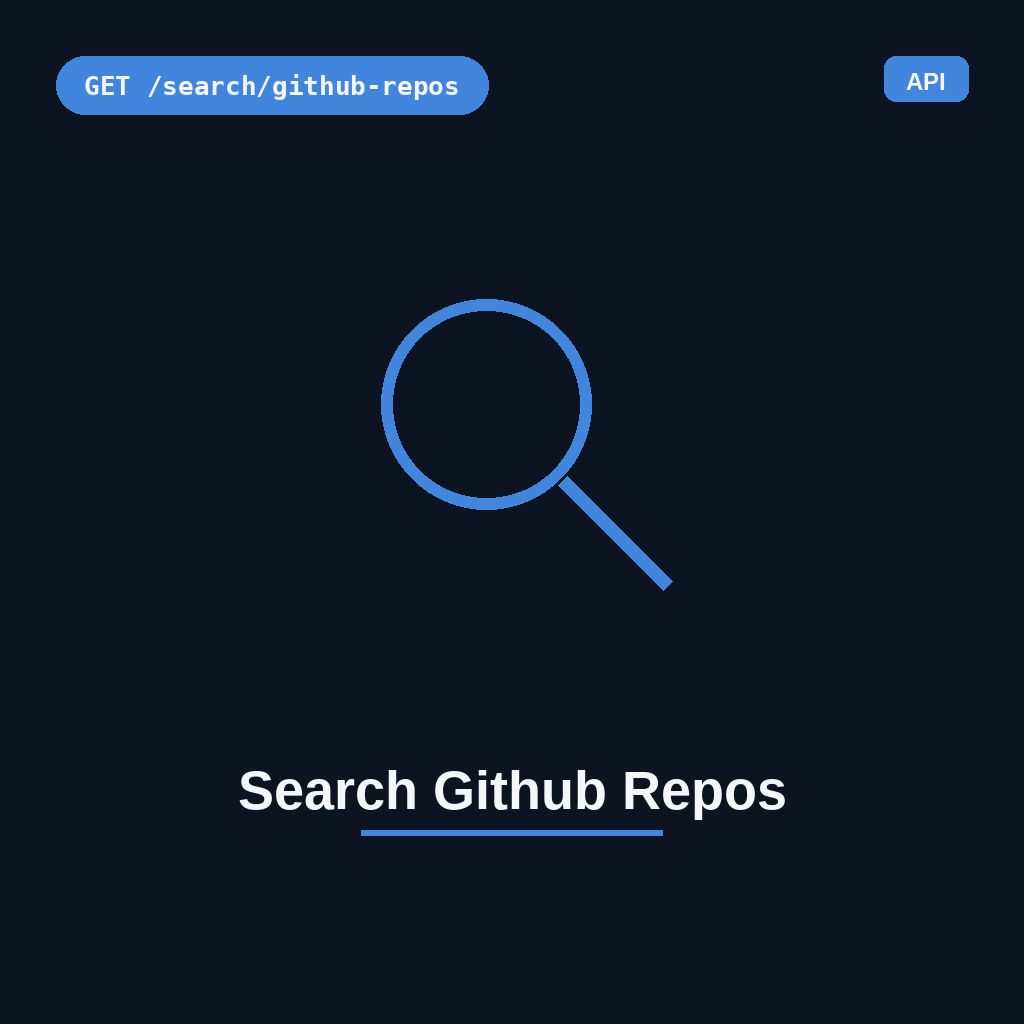 Search Github Repos