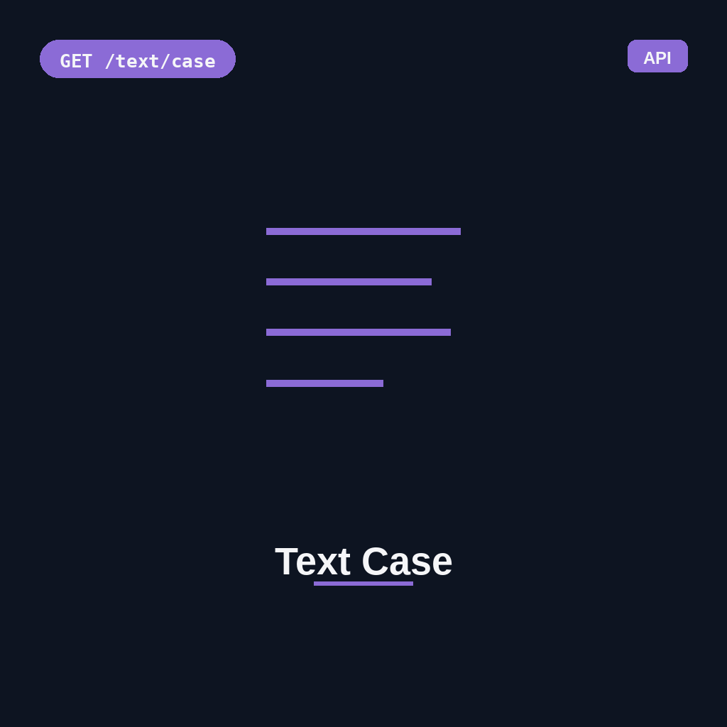 Text Case