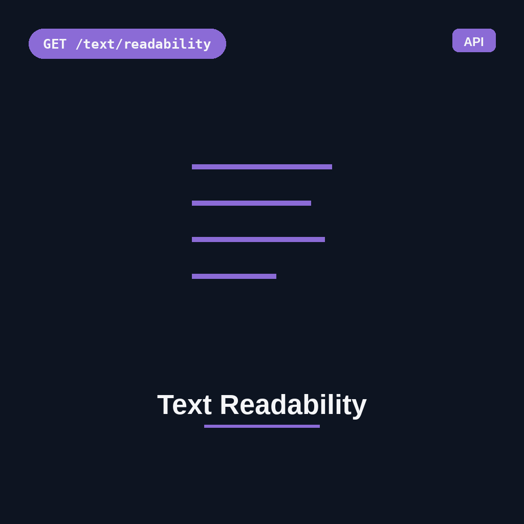 Text Readability