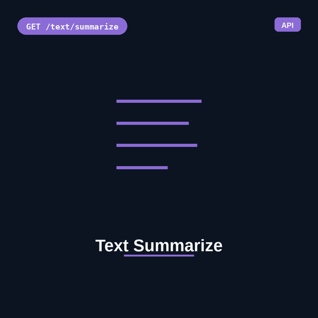 Text Summarize