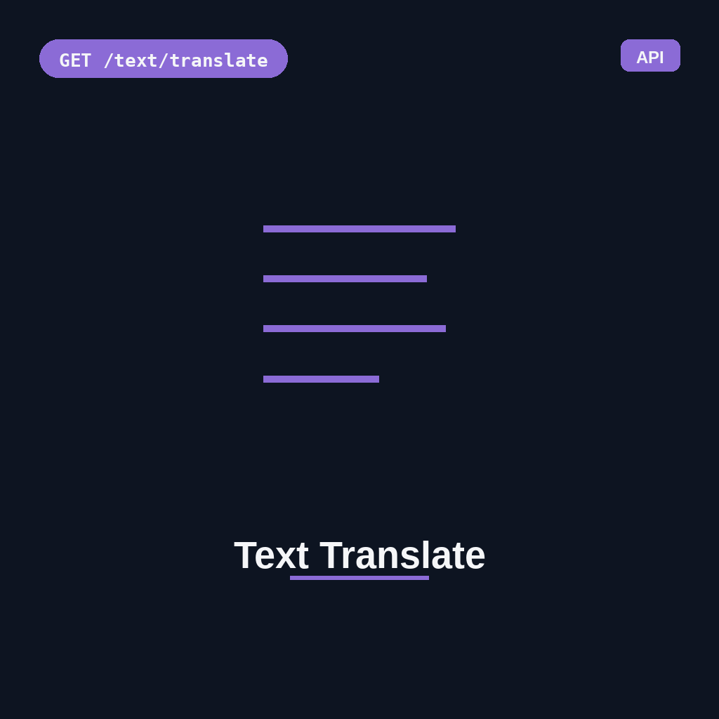 Text Translate