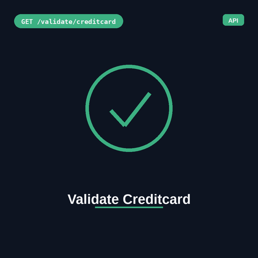 Validate Creditcard